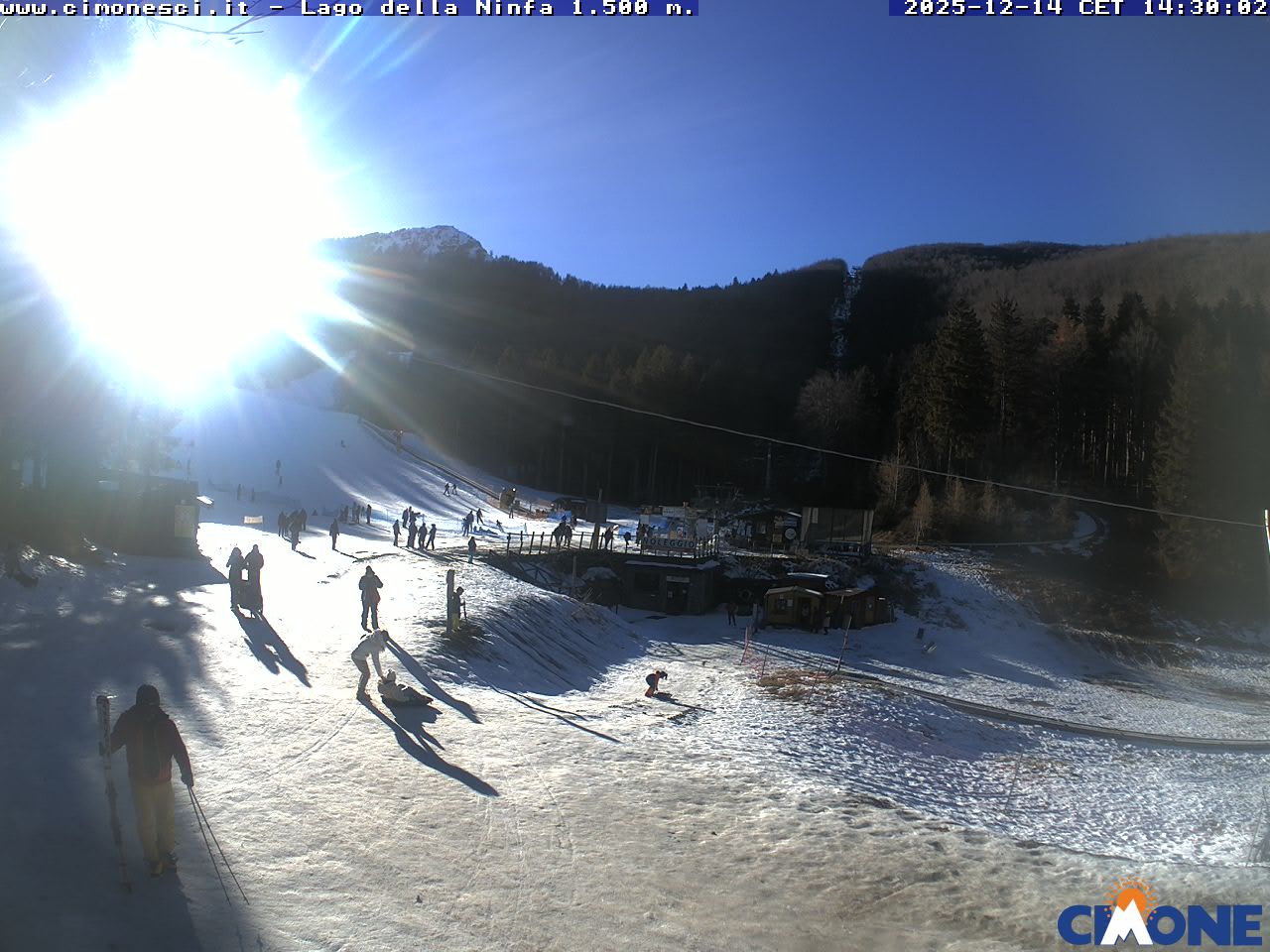 immagine della webcam nei dintorni di Monte Cimone: webcam Sestola